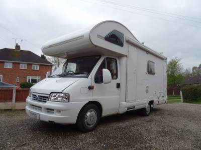 Swift Lifestyle 600s, 4 berth, 4 belt, Over Cab Bed, End Bathroom, 2003, 66855 miles