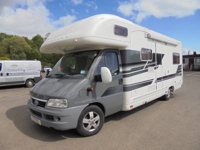 Bessacarr E795 2005 U Shaped Rear Lounge Over Cab Bed Motorhome For Sale