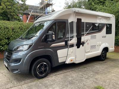 2019 Swift Vogue Escape compact C404 4 berth 4 belt rear u shaped lounge with drop down bed low profile motorhome for sale 