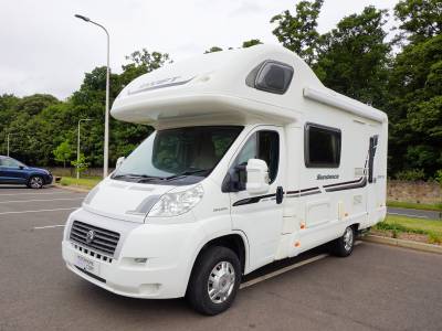 2013 Swift Sundance 590 RS, 5-Berth, 4-Seatbelts, Over-cab Double Bed, End Kitchen, Motorhome for Sale