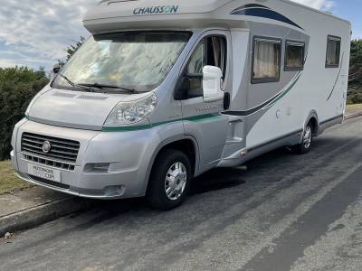 2011 Chausson Welcome 78, 17k Miles, LHD, Island Bed, 3 Berth, 4 Belts