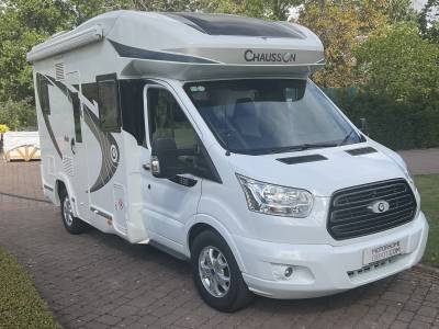 Chausson Flash 530, 2017, 15.7k Miles, 4 Berth, 4 Belted Seats