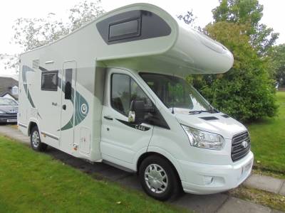 Chausson Flash C646 6 Berth 6 Seatbelts Rear Bunk Beds 2019 Motorhome For Sale 