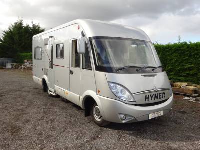 Hymer B655 SL 2007 4 Berth 4 Belts A Class Motorhome For Sale  **PRICE REDUCED**