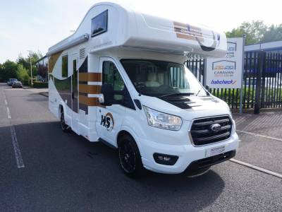 2024 NEW Holeshot Commander 6 berth 6 belts large garage sports family motorhome for sale £58,332 + VAT (subject to change for 2024)