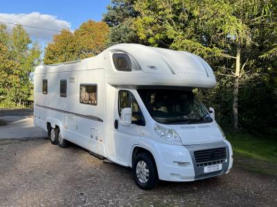 2008 Bessacarr E769 4/6 berth rear fixed bed overcab bed coachbuilt motorhome for sale