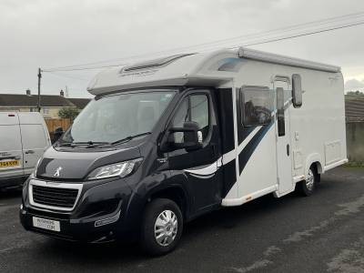 2017 Bailey Approach Autograph 730, 4 Berth, 2 Travelling Seats, Rear Island Bed