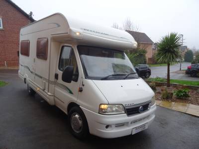 Bessacarr E450 2 Berth Motorhome Fixed bed for sale
