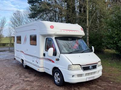 Bessacarr E710 2 berth rear fixed French bed coachbuilt motorhome for sale