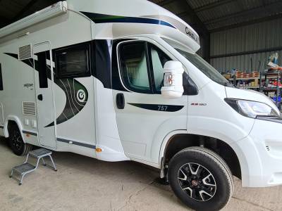 Chausson 757 Welcome 2020 4000 miles 4 berth 4 belts with many extras