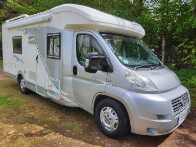 2010 Chausson Welcome 76 4 berth rear fixed bed coachbuilt motorhome for sale