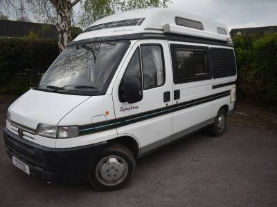 Auto-Sleepers Symphony - 2 Berth Campervan With Washroom For Sale