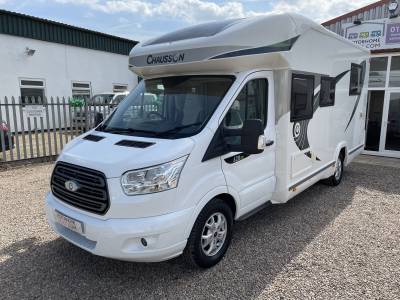 Chausson Flash 628 EB 3 Berth Fixed Island Bed Motorhome For Sale 