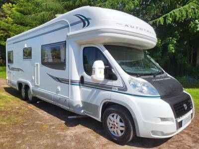 Autotrail Chieftain SE 4 berth rear fixed bed coachbuilt motorhome for sale 