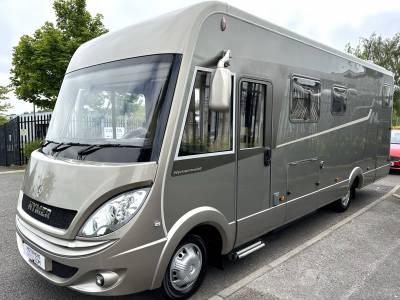 HYMER STARLINE B680 A-CLASS 4 BERTH END BEDROOM GARAGE Motorhome for Sale