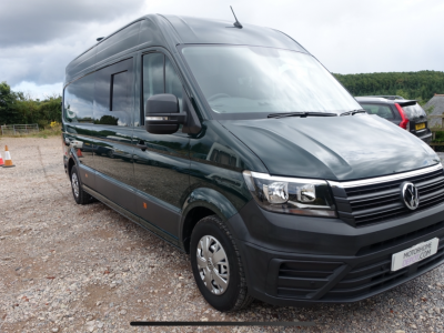 VW Crafter 2022 2 Berth 4 Belt Rear fixed bed Motorhome for sale