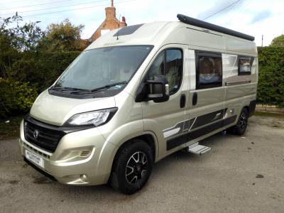 Swift Select 122 Champagne 2 berth automatic rear lounge campervan