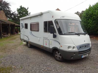 Hymer B544 2004 5 Berth 6 Belts End Kitchen Motorhome For Sale **PRICE REDUCED**