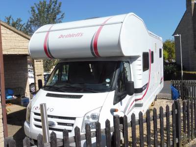 Dethleffs Fortero 6 berth fixed bed motorhome for sale