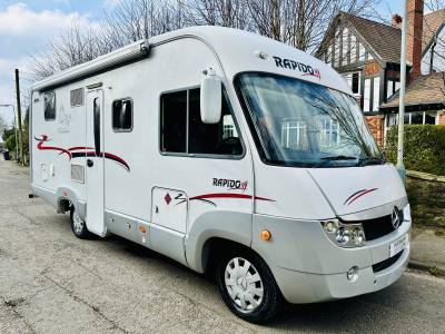 Rapido 987M Automatic 4 Berth Rear Fixed Bed Motorhome For Sale