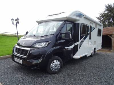 Bailey Approach Autograph 745 French Bed 4 berth 4 belt 2016 14544 miles