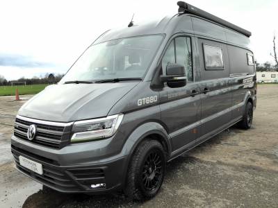 Volkswagen Crafter 4WD 2 berth rear fixed bed campervan conversion for sale