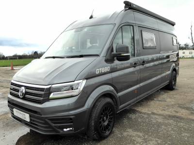 Volkswagen Crafter, 2021, 4WD 2 berth rear fixed bed campervan conversion