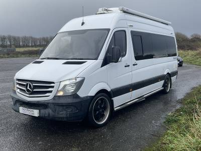 2016 Mercedes Sprinter motorhome, 2 Berth, Fixed Bed, Fully Loaded