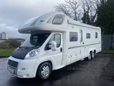 Bessacarr E769 4 Berth Rear Fixed Island Bed 2008 Motorhome For Sale 