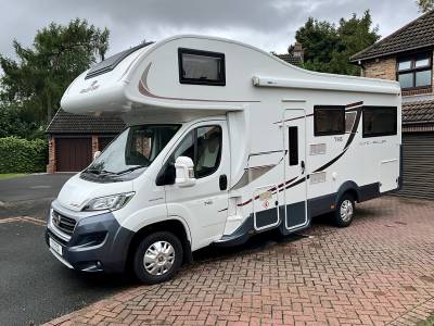 Roller Team Auto-Roller 746, 6 berth, 5 belted seats, 2017 motorhome for sale
