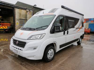  2018 Fiat Ducato, 2-Berth, 2-Seatbelts, End-fixed Bed, Motorhome for Sale. 