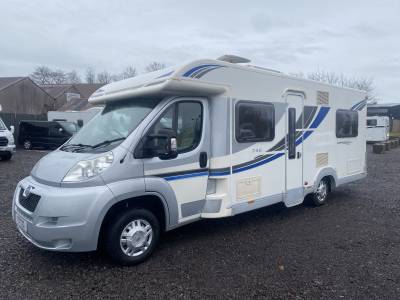Bailey Approach Autograph 740 4 Berth Rear Fixed Bed 2012 Motorhome For Sale