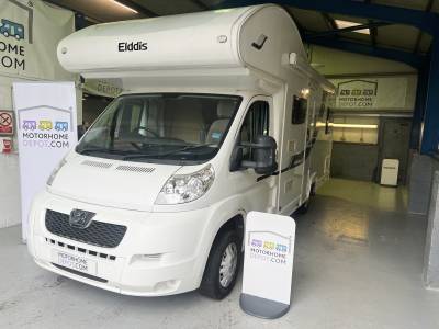 Elddis Autoquest 180 2013 6 berth 6 Travelling belts Rear Lounge Over Cab Bed