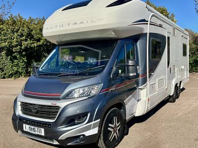 Auto Trail Comanche S 6 Berth 6 Belts Luxury Twin Axle Motorhome For Sale 