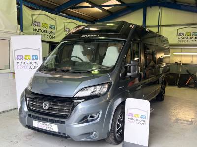 2021 Swift Select 164 Fixed Bed Extra Travelling Belts