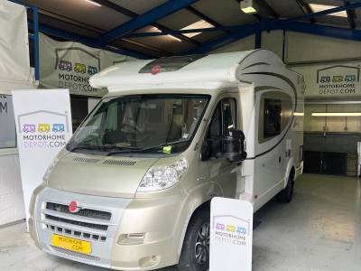 2012 Burnstner Ixeo 585 Automatic 4 Berth 4 Belts Drop Down Bed