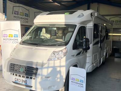 2013 Bessacarr E584 4 Berth 4 Travelling Belts Fixed Bed