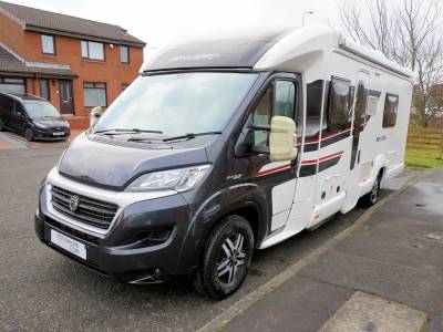 2016 Swift Bolero 724FB, 4-Berth, 4-Seatbelts, Fixed Double French Bed