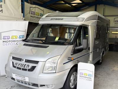 2008 Hymer van 522 3 Berth 4 Travelling Belts fixed bed with Garage