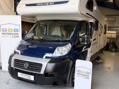 2012 Swift Escape 686 6 Berth 6 Travelling Belts rear lounge