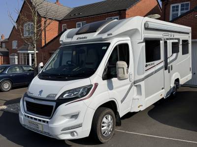 Elddis Encore 254 2017 Rear Fixed Bed 4 Berth 4 Seatbelts