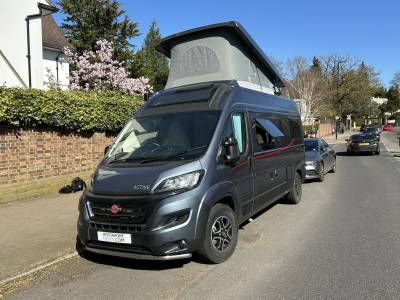 Burstner Eliseo C602 - 5 Berth, 4 Belt, Pop-Top Roof Panel Van