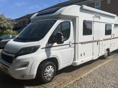 Bailey Advance 76-4, 2018, 4 berth rear fixed bed coachbuilt motorhome for sale