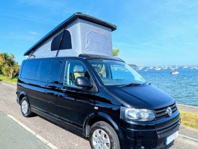 VW Transporter T5 LWB 2011 Autohaus Pop Top 4 Berth