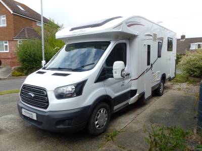 Roller Team Zafiro 696 4 berth 4 seat belt 2017 motorhome for sale