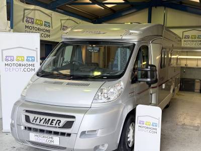 2007 Hymer T 654 SL Fixed Bed With 4 Travelling Belts for sale