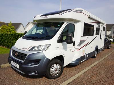 2016 Roller Team Auto-Roller 707, 6-Berth, 6-Seatbelts, Electric Drop-down Bed