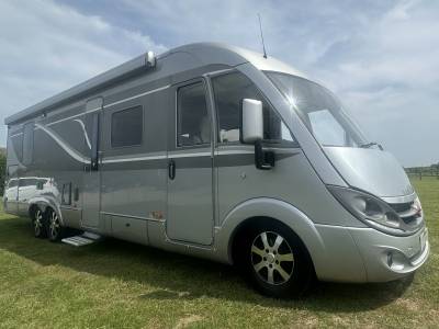 BURSTNER ELEGANCE I900 AUTOMATIC A CLASS ISLAND BED GARAGE motorhome for sale