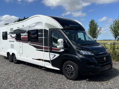 Price reduced Swift Kon-Tiki 874 2022 6 berth 5 seat belt motorhome for sale
