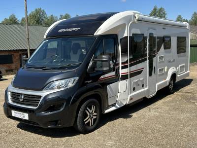 Swift Bolero 744PR 2017, Rear U-Shaped Lounge, Alde Heating, Automatic Gearbox